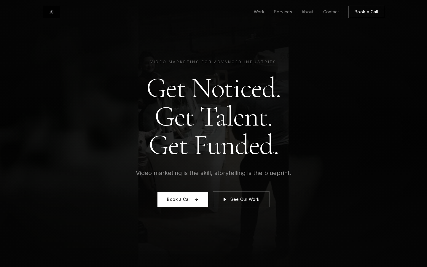 Alpha Generation — Website Design preview