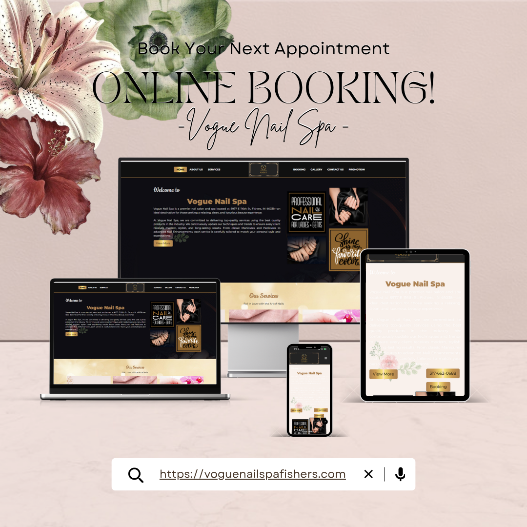 Vogue Nail Spa — Website Promo